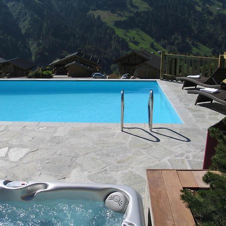 Hotel La Ferme Du Chozal, Chalet De Tradition Hauteluce Bagian luar foto
