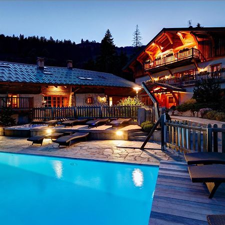 Hotel La Ferme Du Chozal, Chalet De Tradition Hauteluce Bagian luar foto
