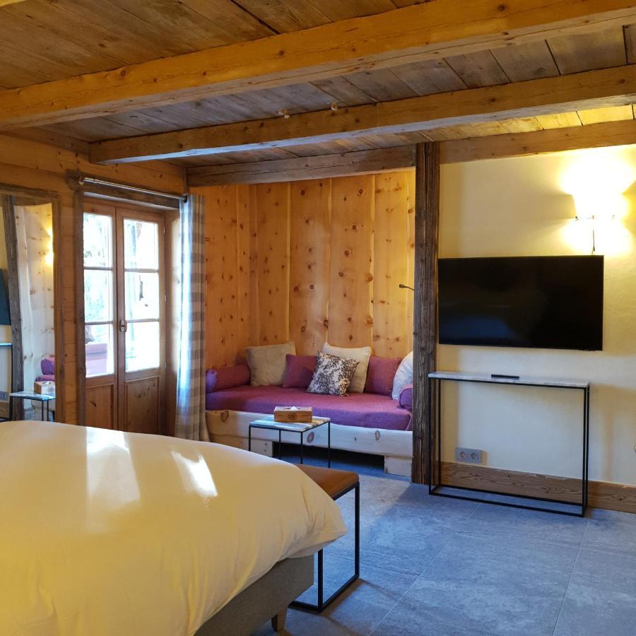 Hotel La Ferme Du Chozal, Chalet De Tradition Hauteluce Bagian luar foto