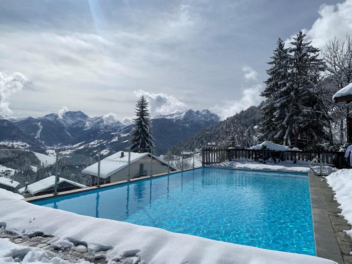 Hotel La Ferme Du Chozal, Chalet De Tradition Hauteluce Bagian luar foto