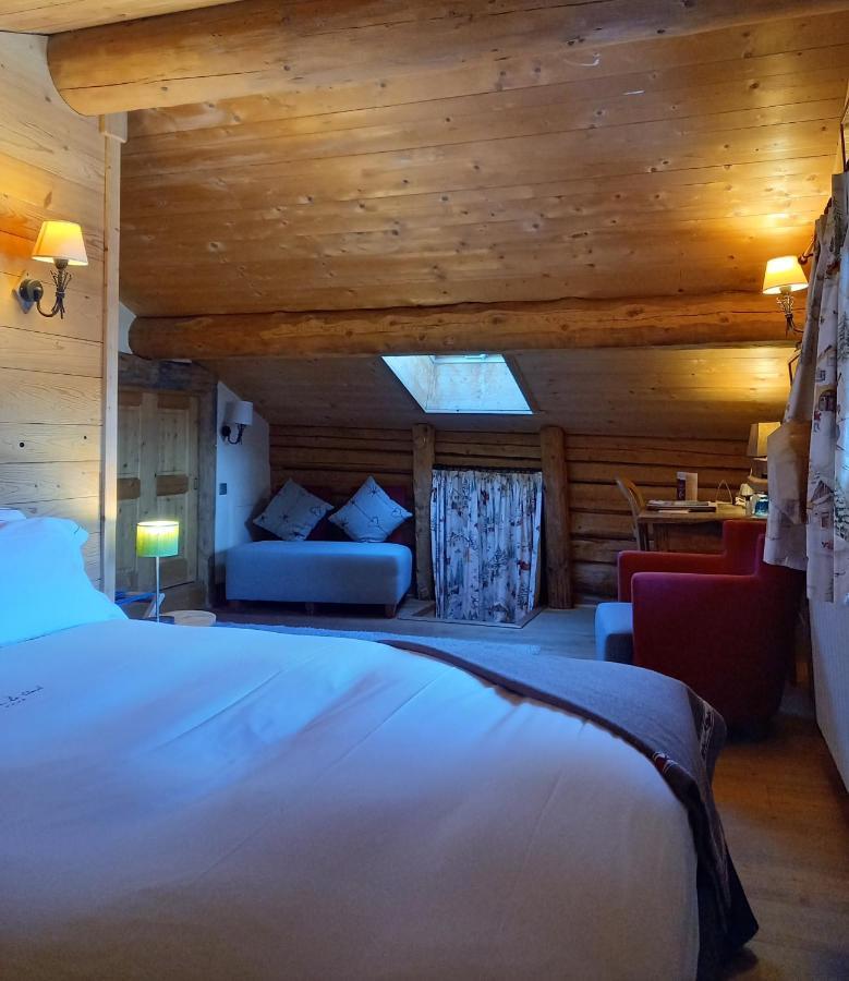Hotel La Ferme Du Chozal, Chalet De Tradition Hauteluce Bagian luar foto