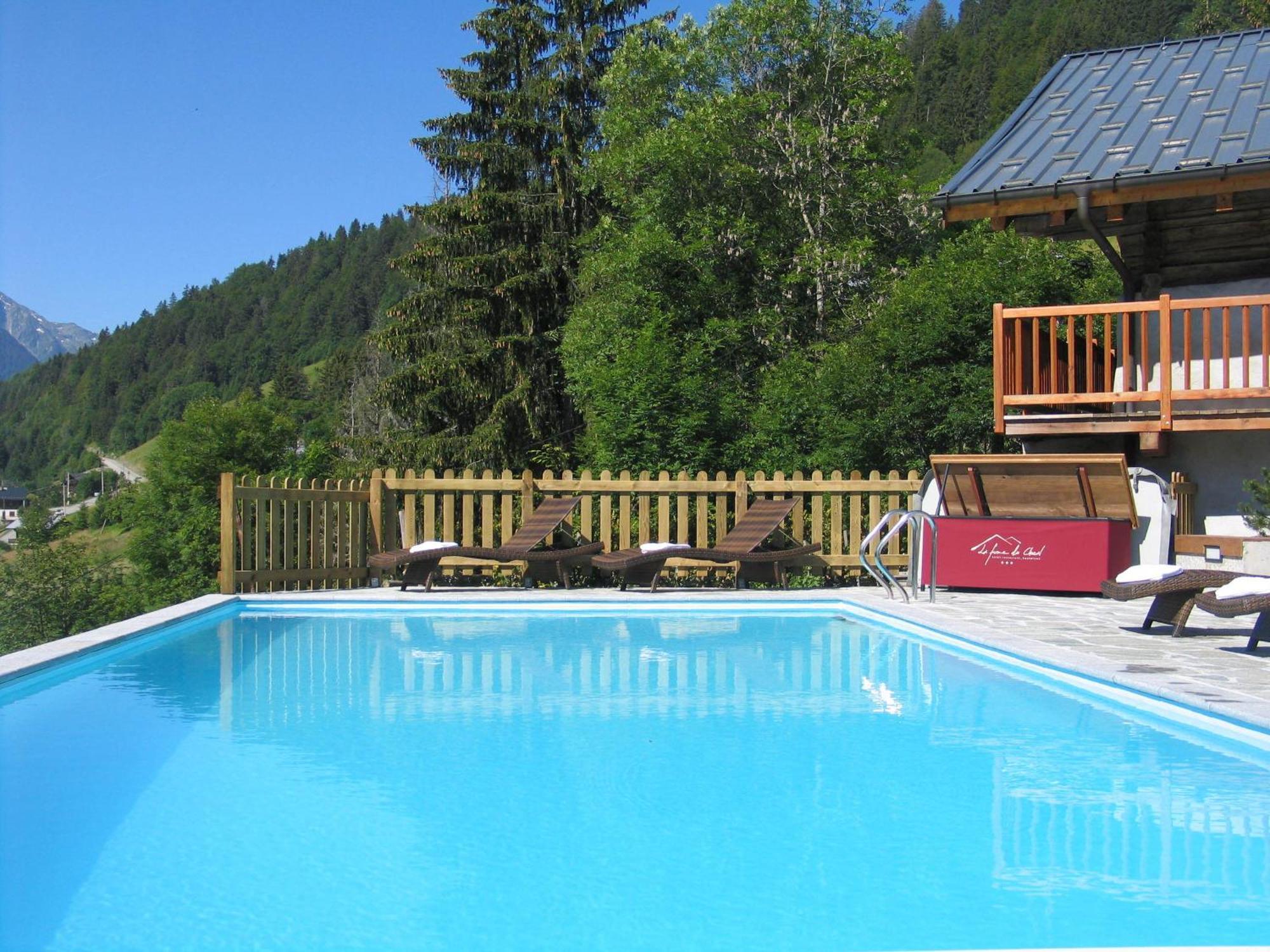 Hotel La Ferme Du Chozal, Chalet De Tradition Hauteluce Bagian luar foto